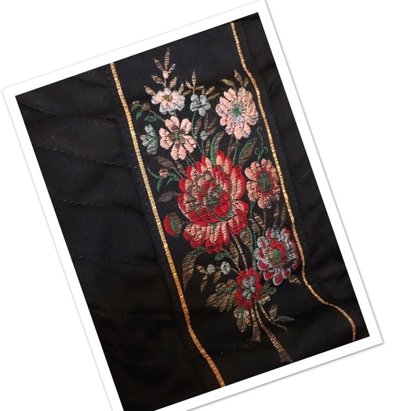 1950s Unique Vintage Embroidered Pinup Clutch Bag - Picture 6 of 8